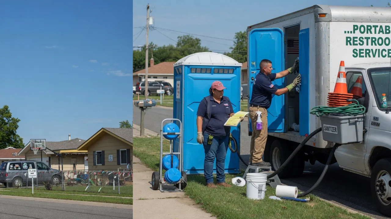 Portable Toilet Rental in Lewisville, IN near me